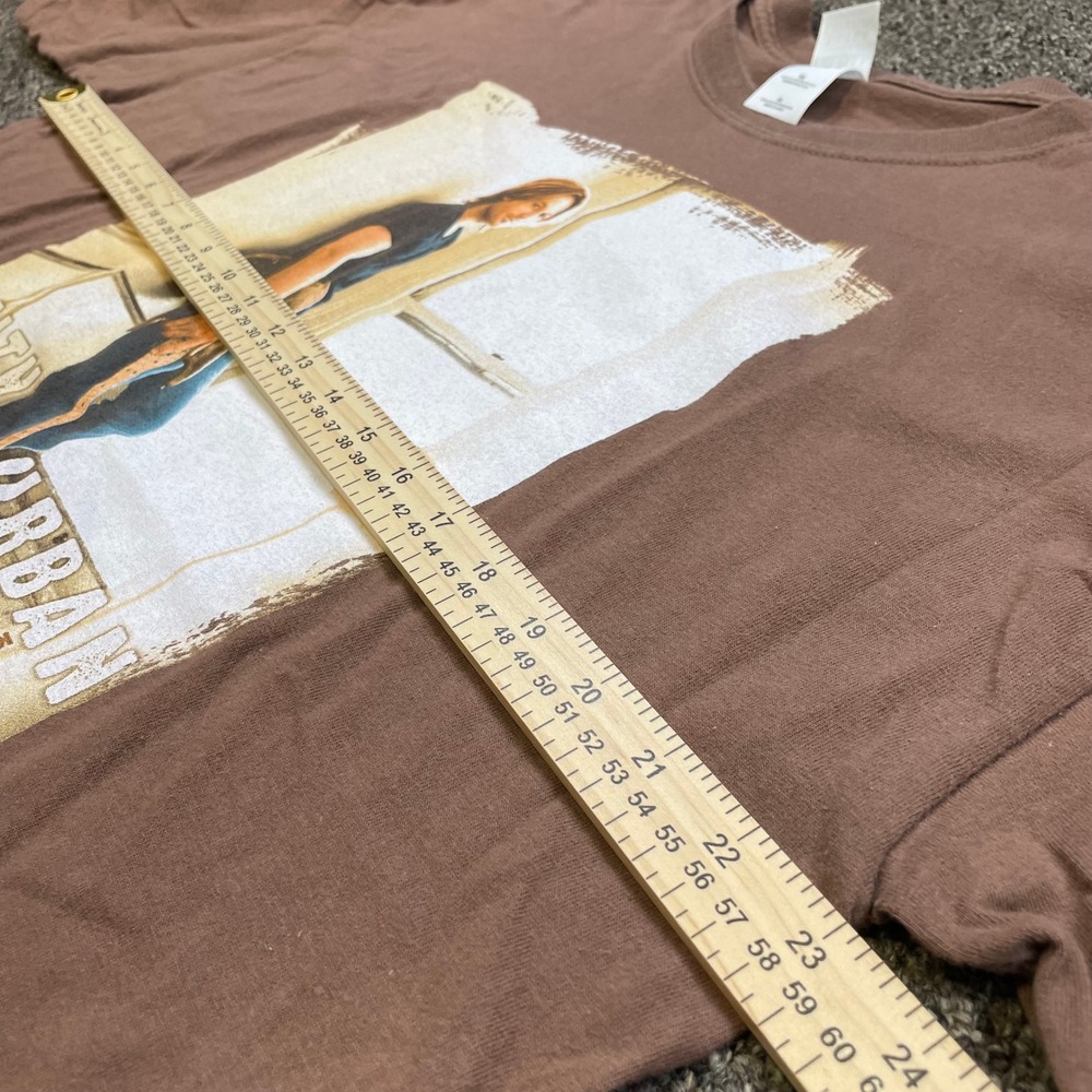 Vintage Keith Urban Alive In 05 Tour Shirt Brown XL Country Music Concert Tee - Picture 6 of 7